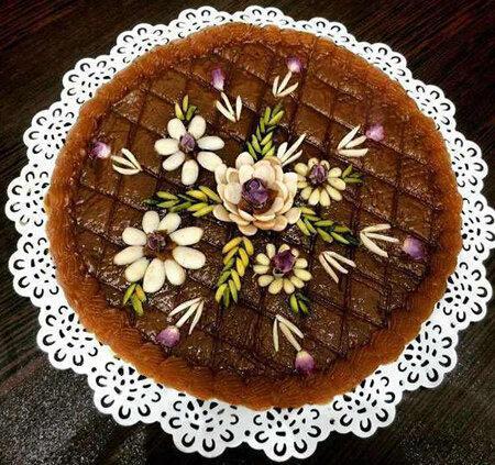 طرز تهیه حلوا با شیره خرما طرز تهیه حلوا با شیره خرما