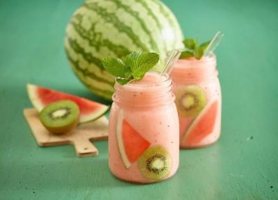 8 طرز تهیه اسموتی هندوانه ???? کافی شاپی با طعم های مختلف