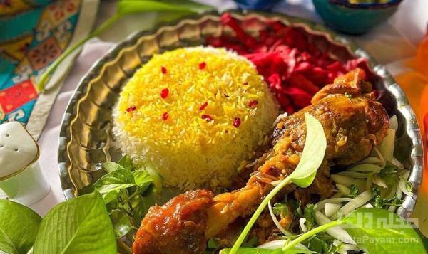 چلو گوشت با ماهیچه گوسفندی چلو گوشت با ماهیچه گوسفندی