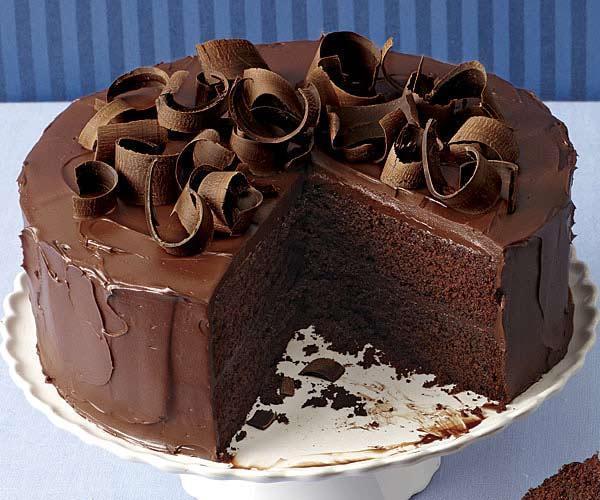 طرز تهیه کیک گاناش شکلاتی
