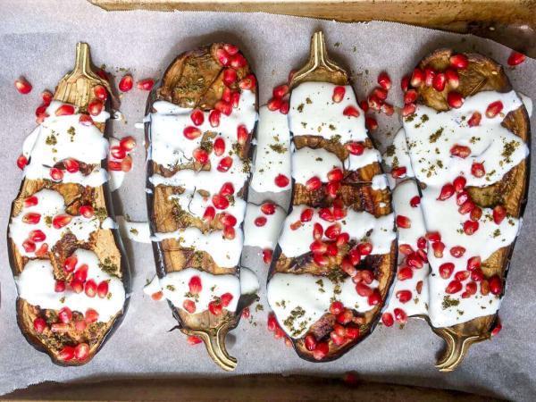 طرز تهیه بادمجان با سس ماست طرز تهیه بادمجان با سس ماست