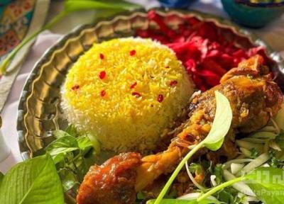 چلو گوشت با ماهیچه گوسفندی