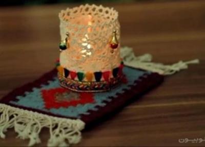 ساخت جاشمعی از وسایل بازیافتی