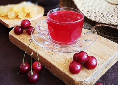 طرز تهیه دمنوش آلبالو، یک چای تابستانی با طبع خنک