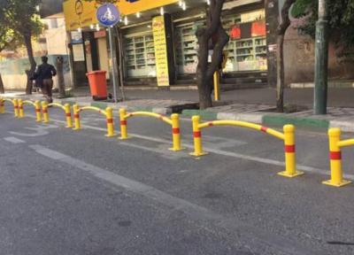 جهت دوچرخه سواری خیابان کریم خان، بدون دوچرخه سوار